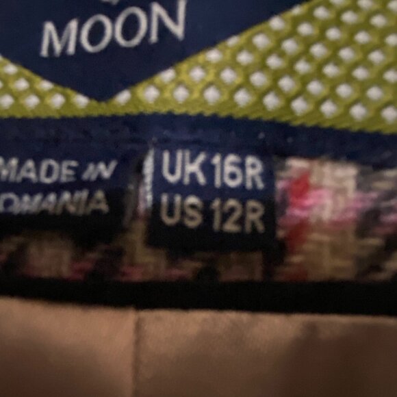 Boden British Tweed Blazer by Moon – Size 12US – Excellent Condition! - Picture 7 of 8